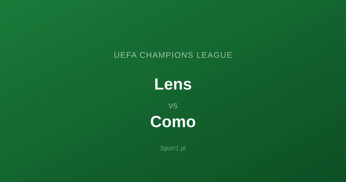 Lens - Como: Typy bukmacherskie