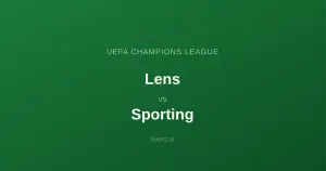 RC Lens - Sporting Lizbona: Typy bukmacherskie