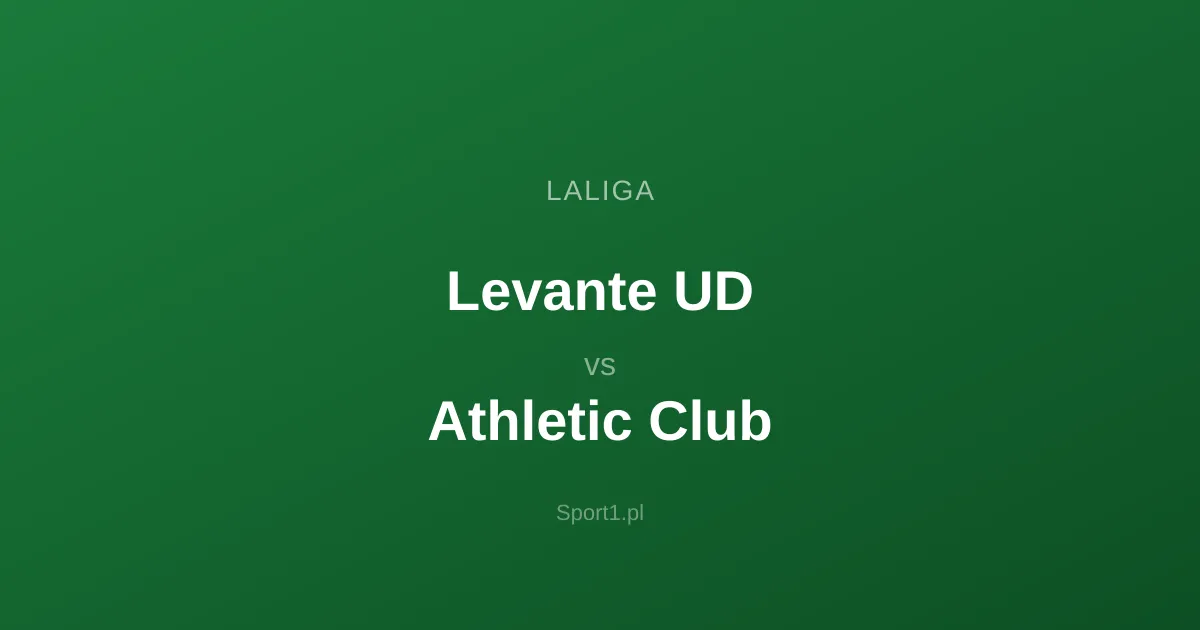 Levante UD - Athletic Club: Typy bukmacherskie