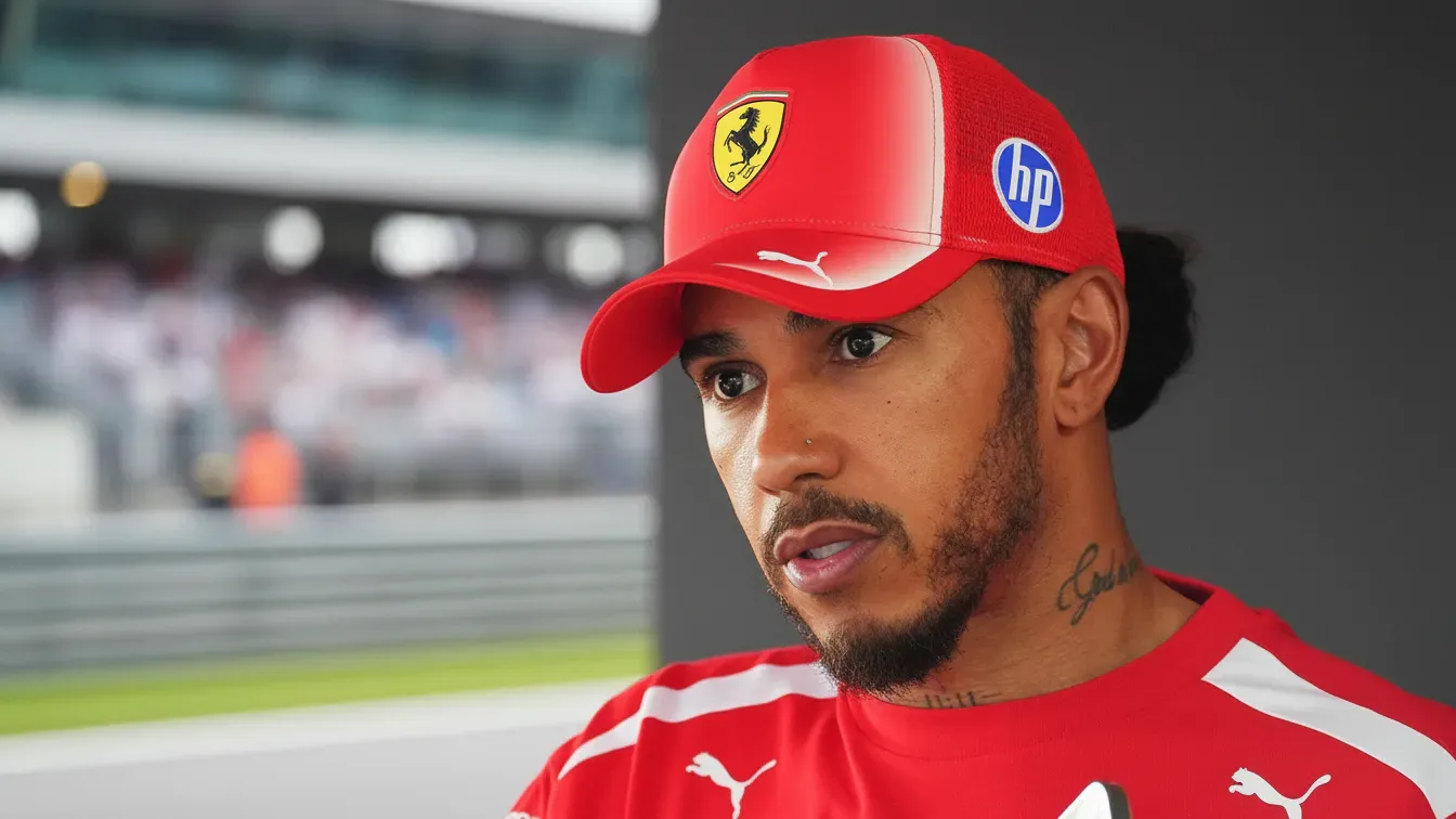 Lewis Hamilton bije się w pierś. Koszmarny błąd zrujnował szanse Ferrari na zwycięstwo