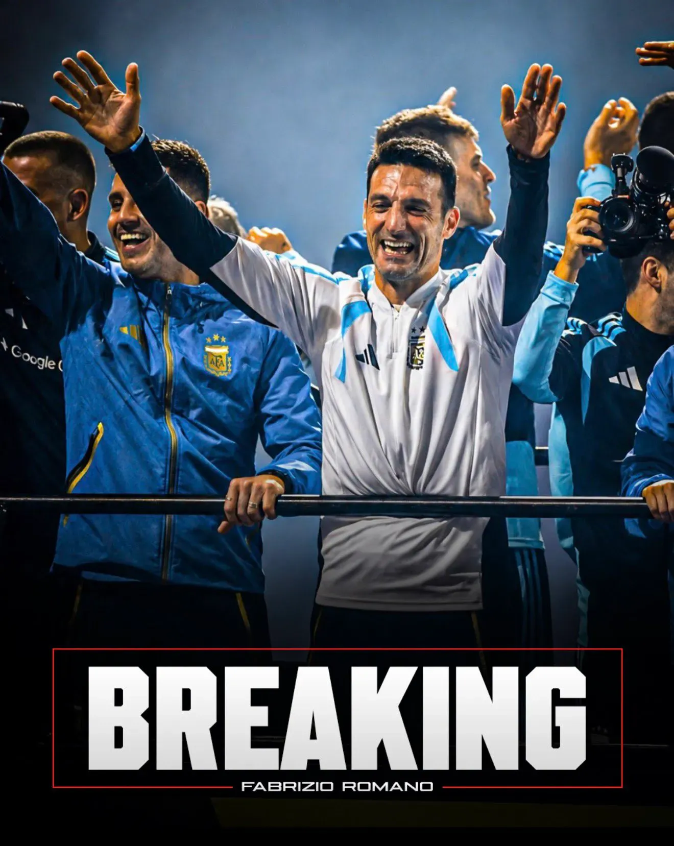 Lionel Scaloni porozumiał się z AFA w sprawie kontraktu do 2030 roku