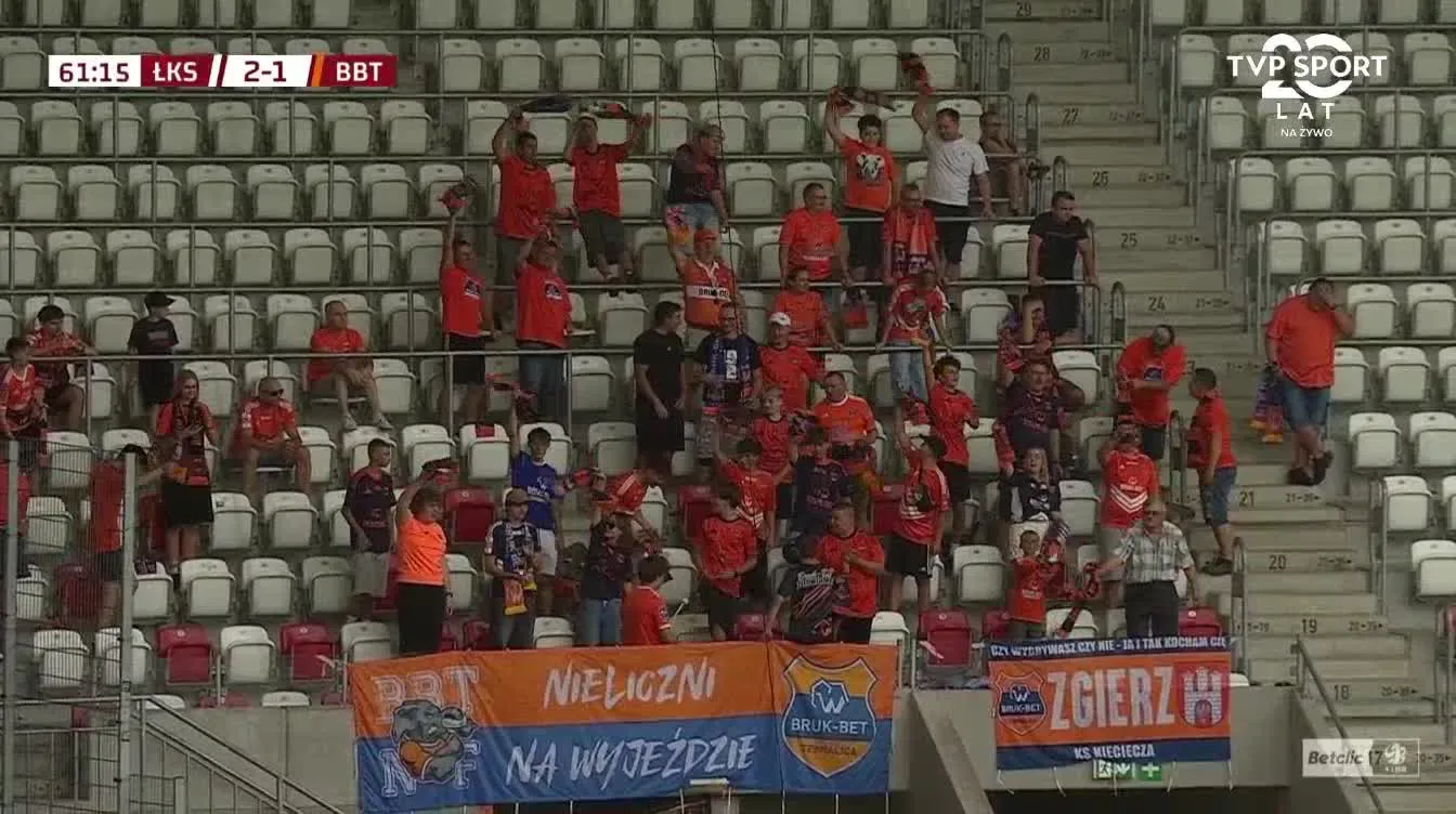 ŁKS Łódź 2-1 Bruk-Bet Termalica Nieciecza