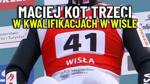Maciej Kot zajął 3. miejsce w kwalifikacjach do niedzielnego konkursu Pucharu Świata w Wiśle! W zawodach zobaczymy kompl