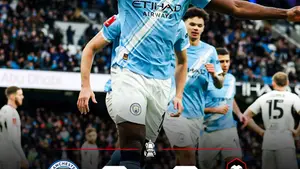 Manchester City awansuje w FA Cup po golu Marca Guehiego