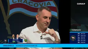 Marcin Żewłakow o sytuacji w Cracovii i decyzji trenera Elsnera o złożeniu dymisji Oglądaj: