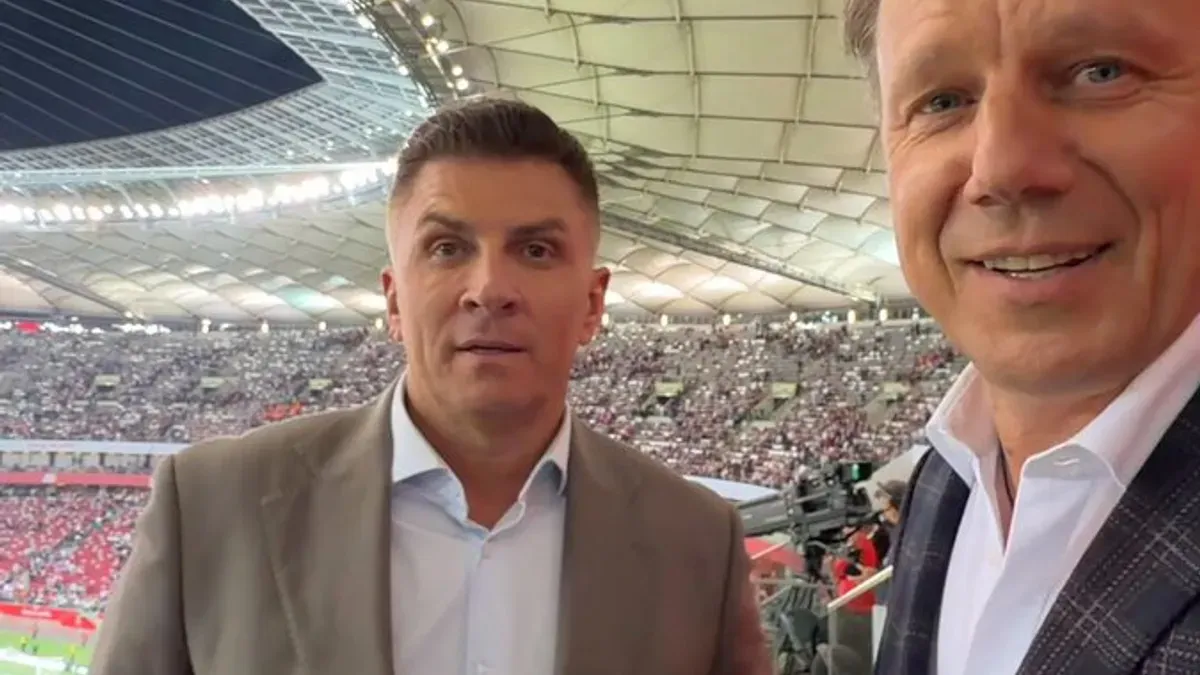 Mateusz Borek i Grzegorz Mielcarski w fantastycznych nastrojach po wygranej reprezentacji Polski z Rumunią