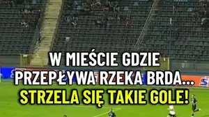 Mateusz Stępień strzela fantastycznego gola, a trybuny w Bydgoszczy zachwycają swoją wizytówką!
