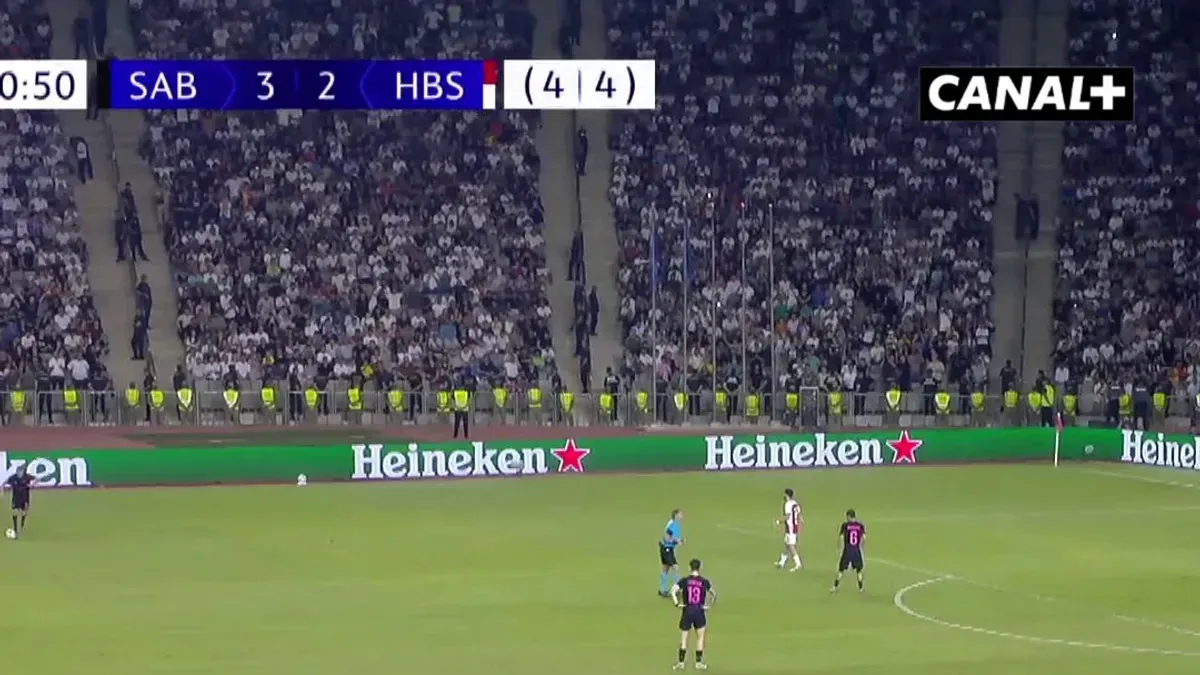 Mbina wyprowadza Sabah na prowadzenie w dwumeczu! Hapoel gra w dziesiątkę, będziemy mieli Azerów w Lidze Mistrzów UEFA? 