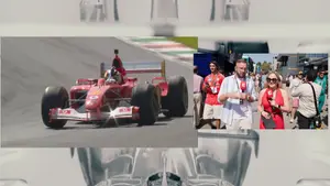 Melodia dla uszu! Sebastian Vettel przejechał się bolidem Ferrari F2002 Michaela Schumachera. Silnik V10? Co