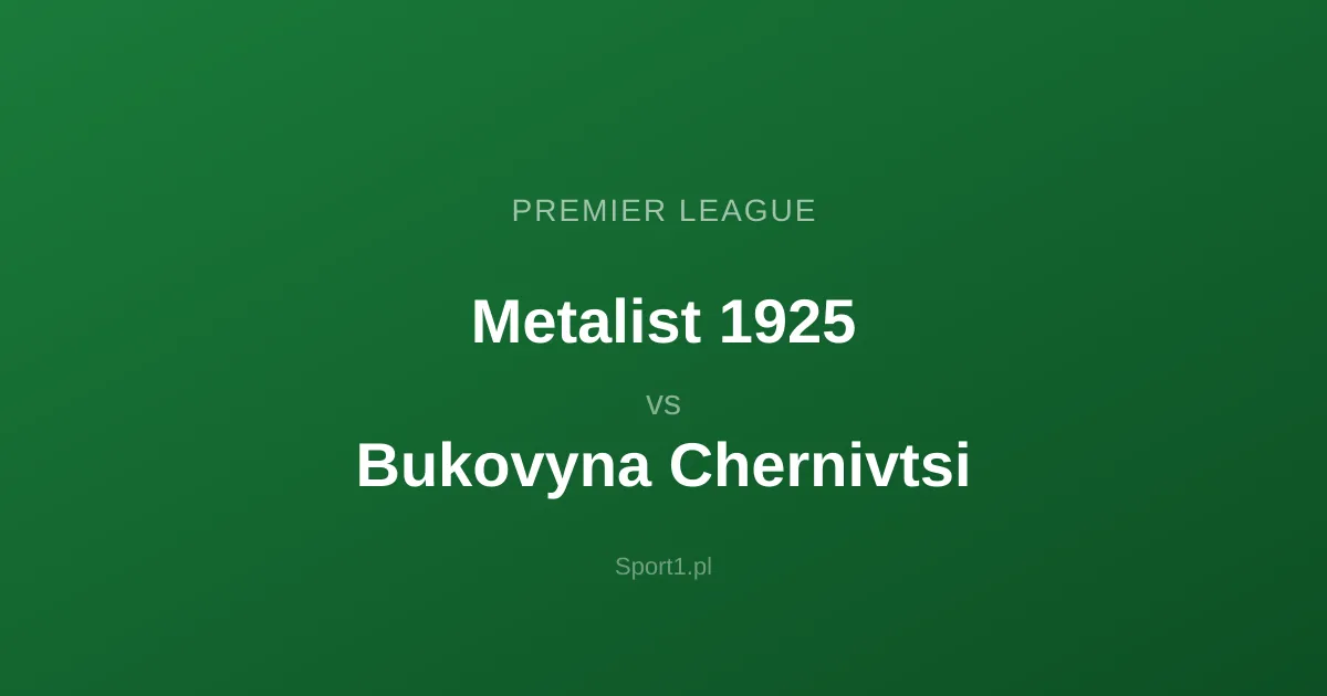 Metalist 1925 - Bukovyna Chernivtsi: Typy bukmacherskie
