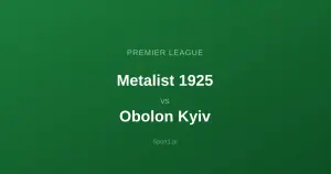 Metalist 1925 - Obolon Kyiv: Typy bukmacherskie