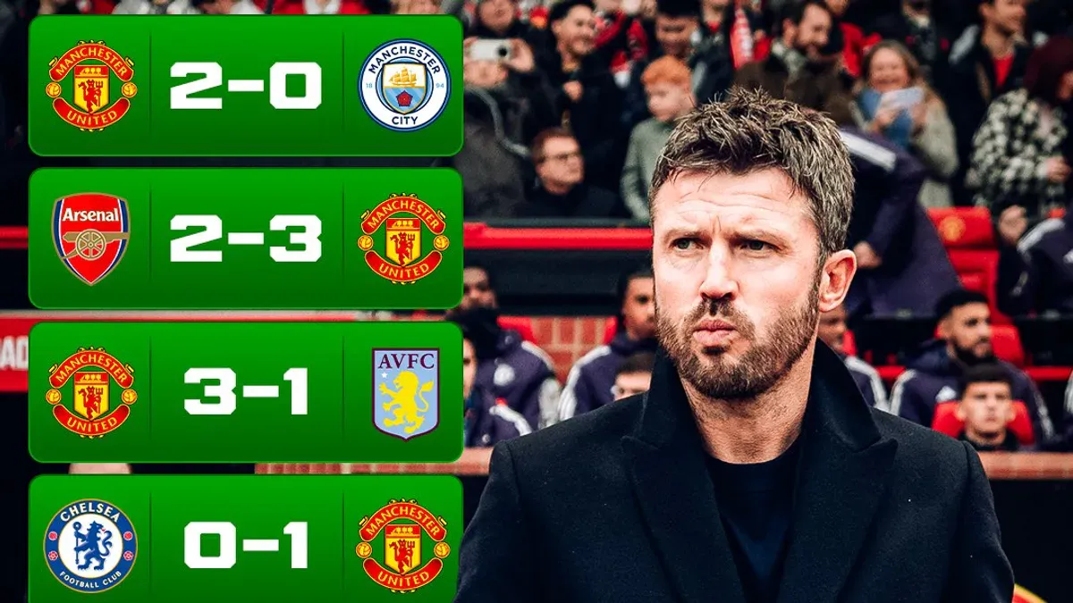 Michael Carrick podbija Premier League. Niesamowita seria trenera Manchesteru United