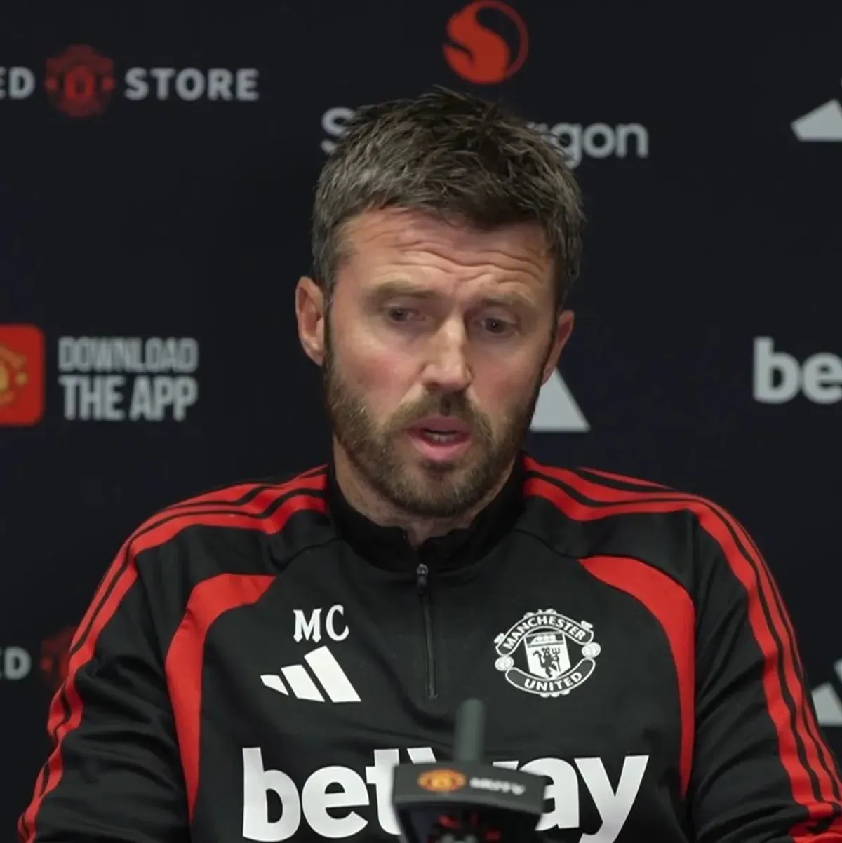Michael Carrick zabrał głos w sprawie przyszłości Harry'ego Amassa w Manchesterze United