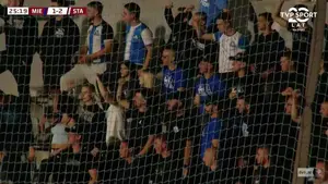 Miedź Legnica 1-2 Stal Rzeszów Mazur samobój