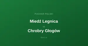 Miedź Legnica - Chrobry Głogów: Typy bukmacherskie