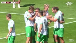 Miedź Legnica - Warta Poznań I Liga - skrót meczu