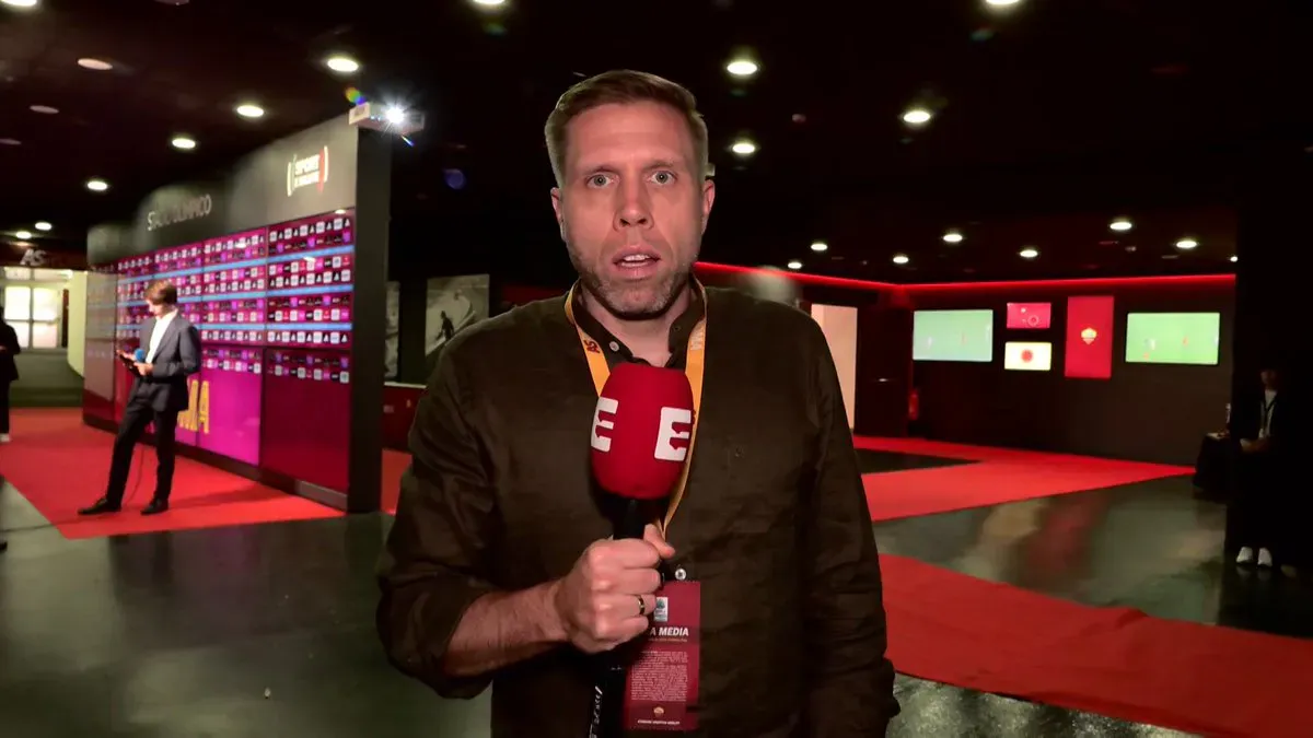 Mikołaj Kruk i Filip Kapica prosto ze Stadio Olimpico po wielkim widowisku Romy z Interem! Panowie, oddychacie