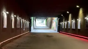 Mikołaj Kruk szaleje w katakumbach Stadio Olimpico. łoskarobota