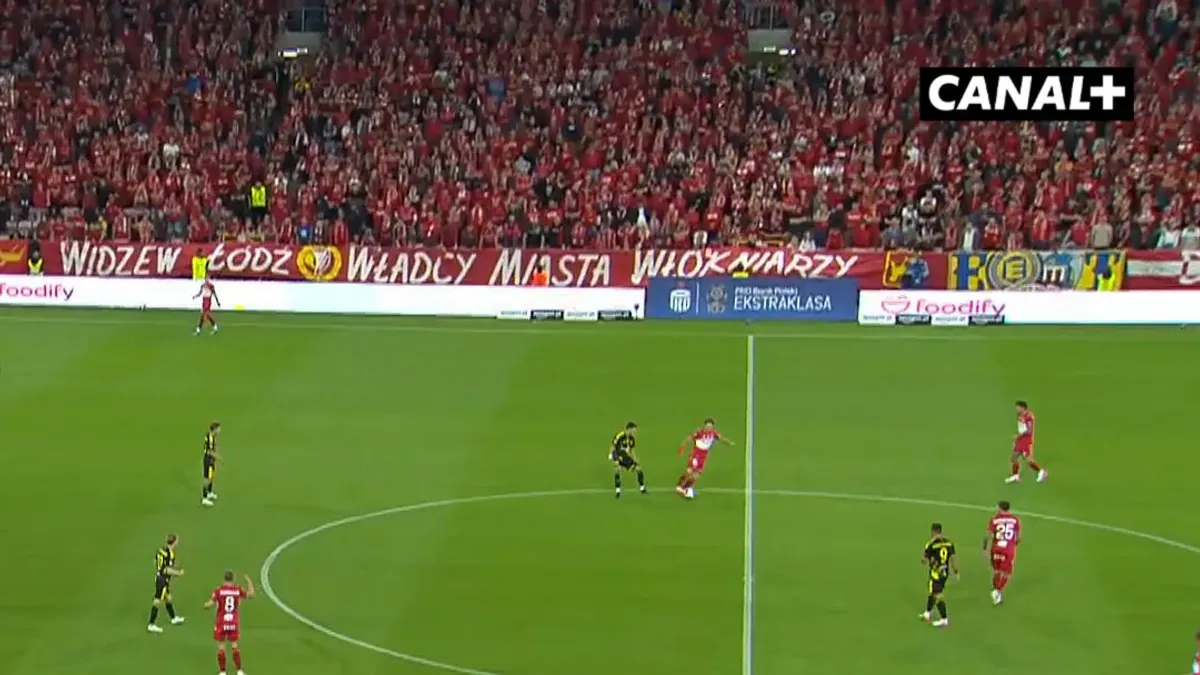 Milić do własnej siatki! Widzew prowadzi po niefortunnej interwencji obrońcy Wieczystej!