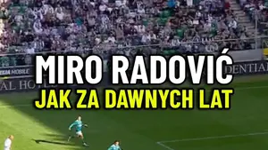 Miroslav Radović jak za dawnych lat Mecz jubileuszowy Legii