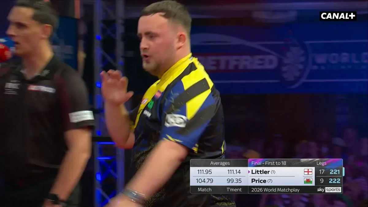 Mistrzowskie zakończenie Luke'a Littlera. Anglik wygrywa World Matchplay Oglądaj kolejne turnieje w CANAL+: