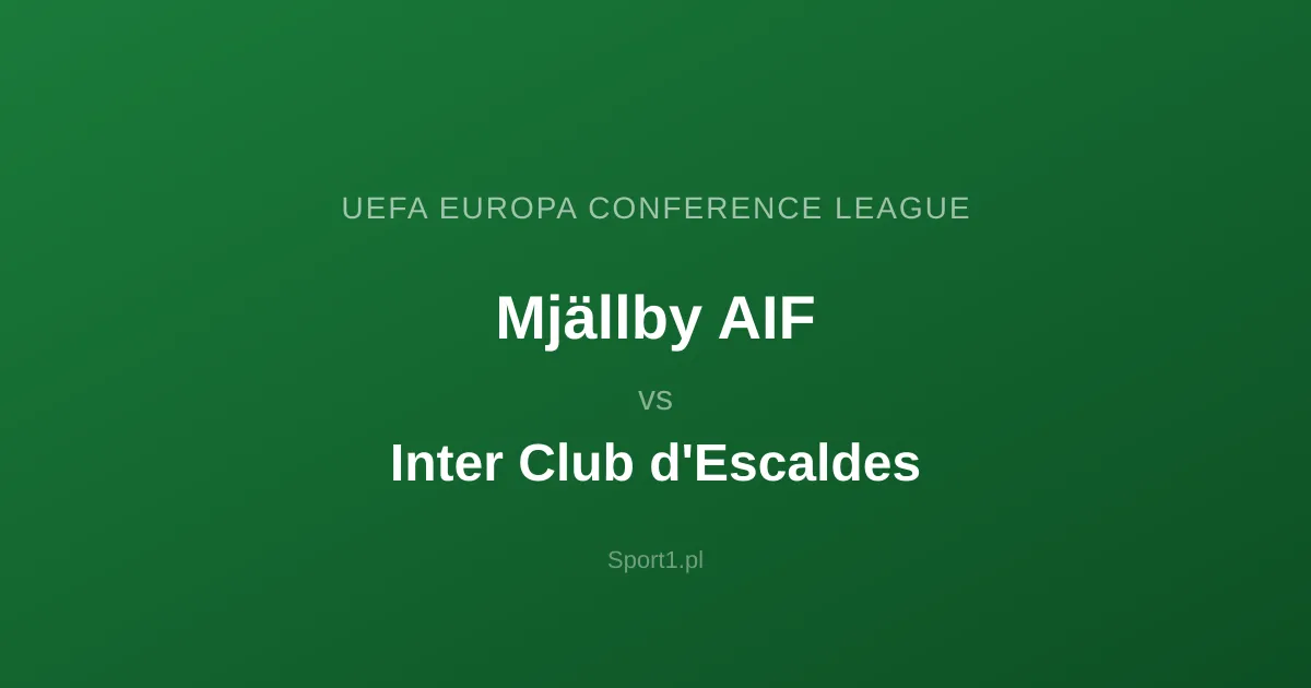 Mjällby AIF - Inter Club d'Escaldes: Typy bukmacherskie