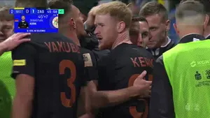 Motor Lublin 0-1 Zaglębie Lubin Sebastian Kerk