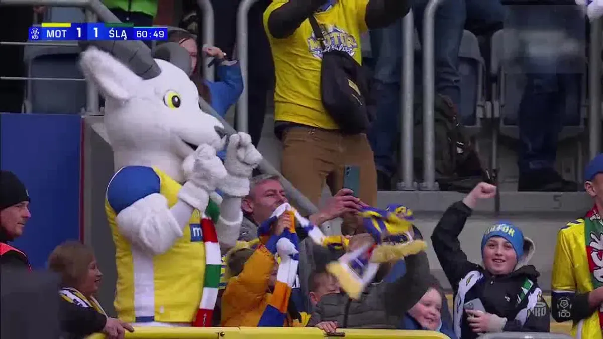 Motor Lublin 1-1 Śląsk Wrocław Makan Aiko