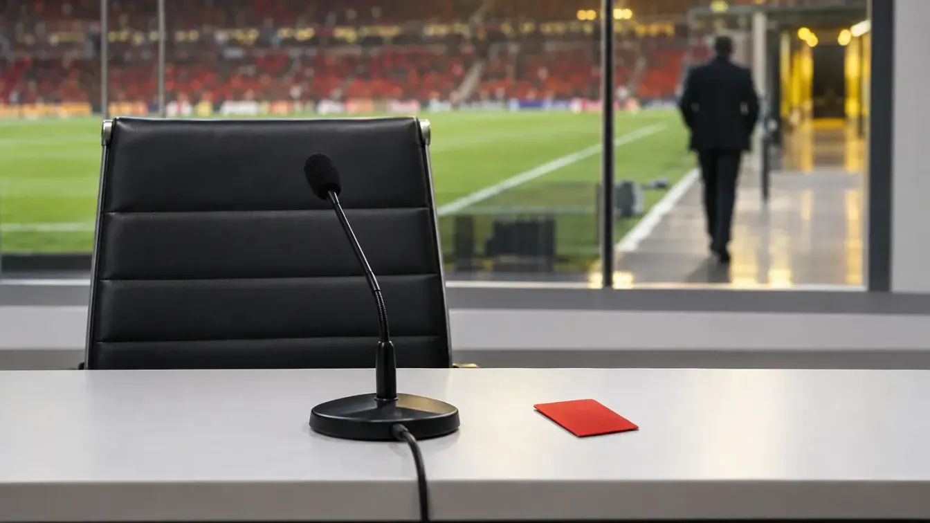 Mourinho opuścił konferencję po meczu. Obawiał się zawieszenia?