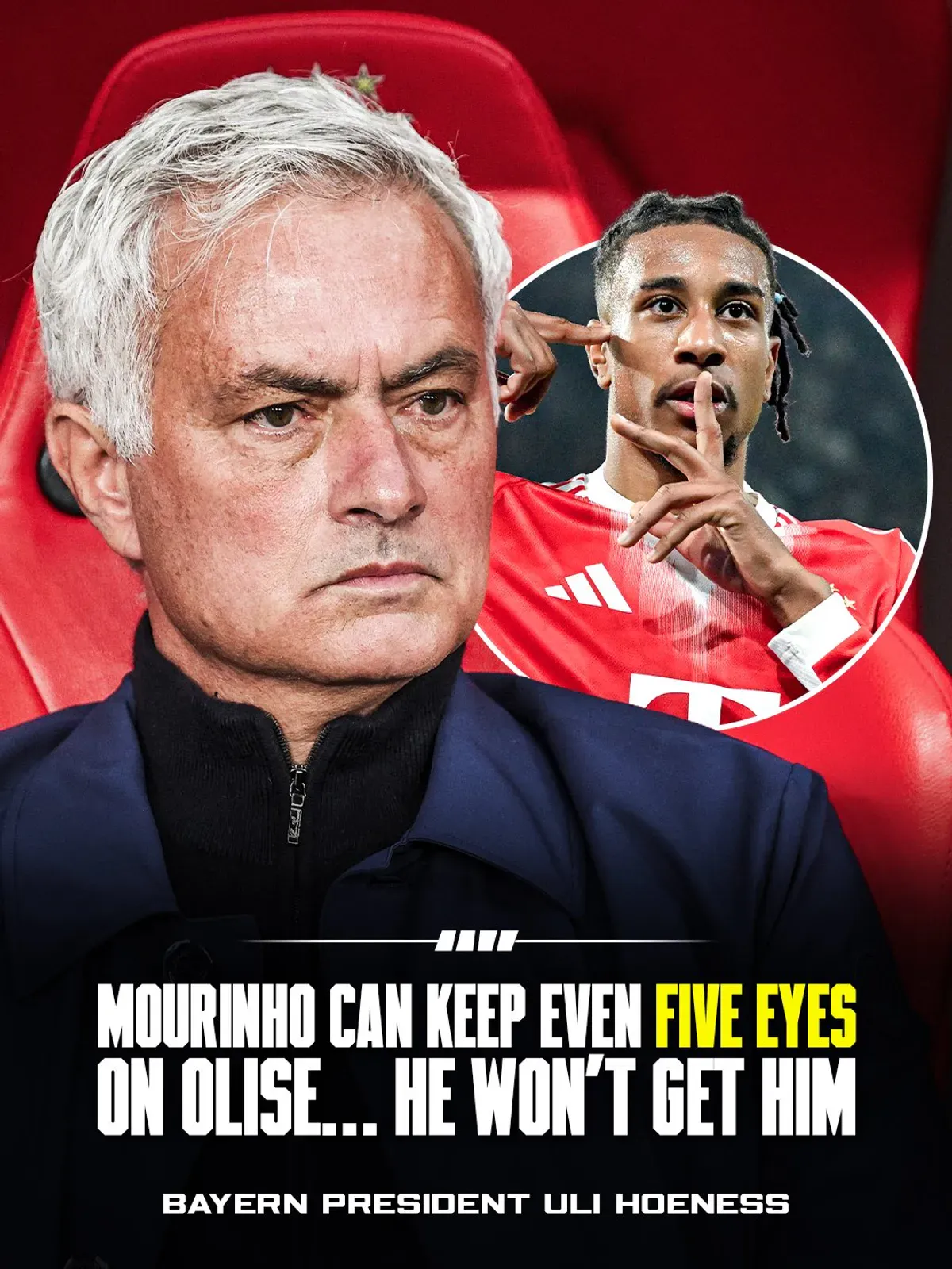 Mourinho poluje na gwiazdę Bayernu. Uli Hoeness wysłał jasny komunikat
