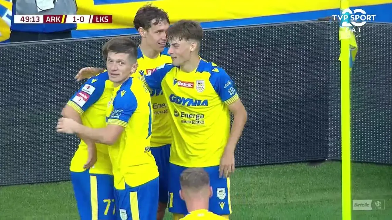 MZKS Arka Gdynia 1-0 ŁKS Łódź
