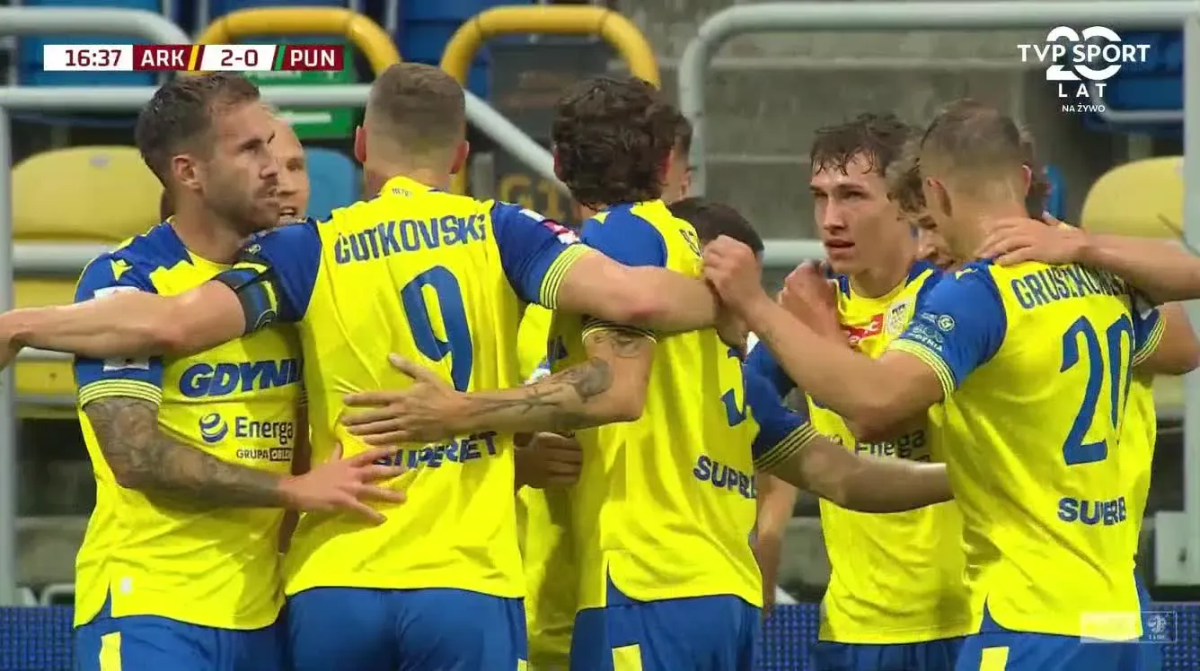 MZKS Arka Gdynia 2-0 Puszcza Niepołomice