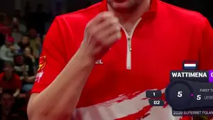 Najbardziej pechowy Bullseye pierwszego dnia turnieju? Zobaczcie szaloną końcówkę meczu Mirosława Grudzieckiego Oglądaj 