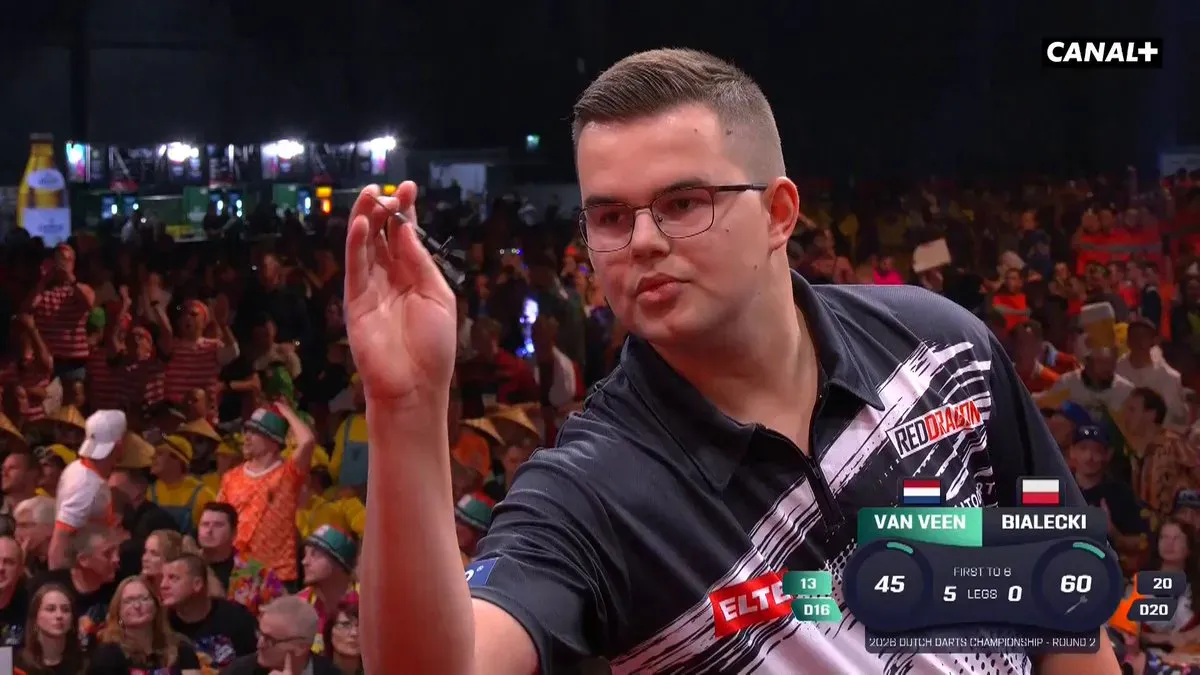 Najlepszy występ w historii european tour! Gian van veen był dziś nie-sa-mo-wi-ty! Dutch Darts Championship