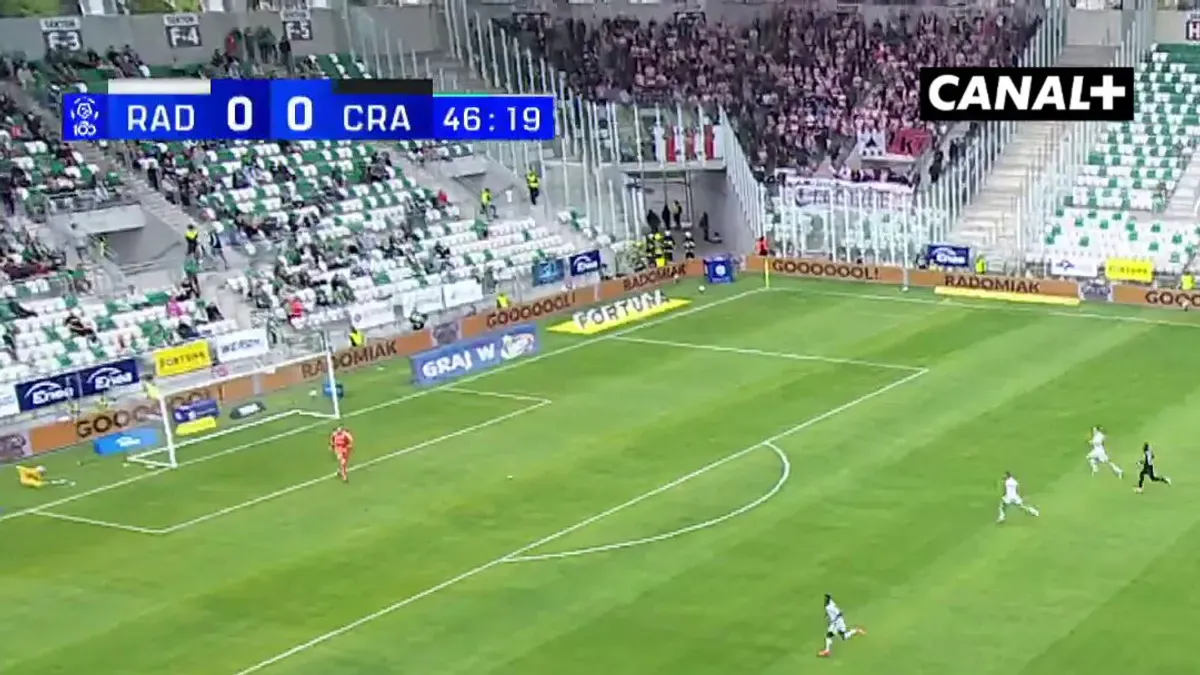 Nareszcie uznany gol w Radomiu! Cracovia wychodzi na prowadzenie po strzale Mincheva! Oglądaj w CANAL+: