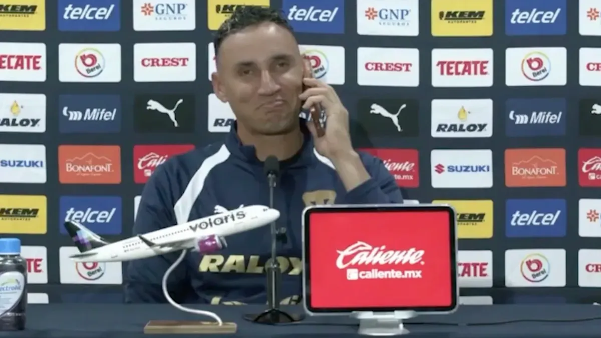 Navas przerwał konferencję prasową. Dostał nagły telefon od żony [WIDEO]