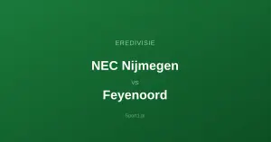 NEC Nijmegen - Feyenoord Rotterdam: Typy bukmacherskie