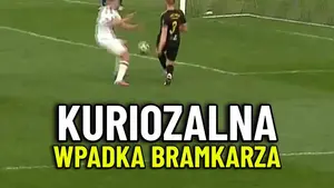 NIECODZIENNY gol w ćwierćfinale okręgowego Pucharu Polski w województwie śląskim. Bramkarz Polonii Łaziska Górne Artur S