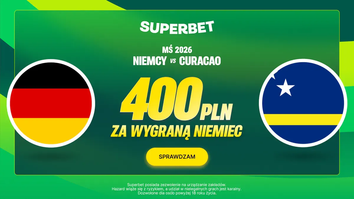 Niemożliwe! Aż tyle można zdobyć za wygraną Niemców z Curacao