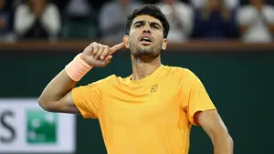 Niepokojące wieści z obozu Hiszpana. Carlos Alcaraz trenuje na pół gwizdka przed US Open.