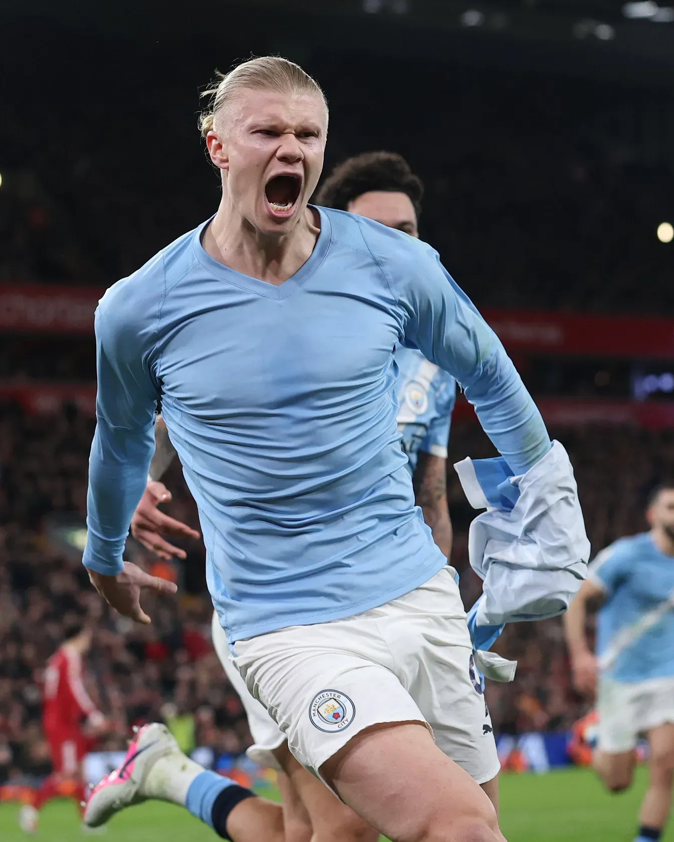 Niesamowity wyczyn Erlinga Haalanda w hicie z Liverpoolem. Norweg jest nie do zatrzymania