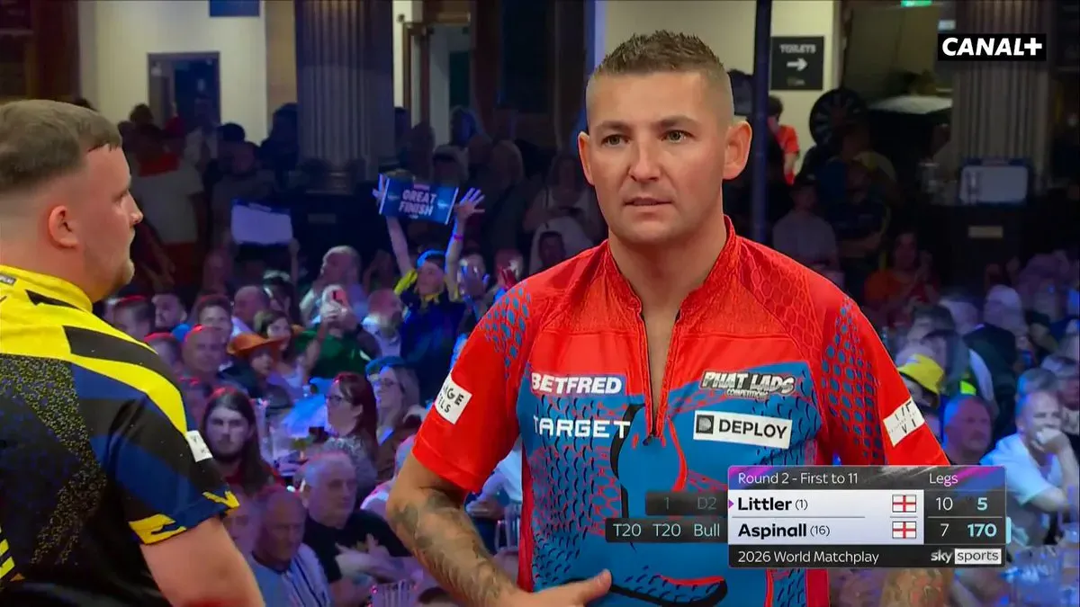 Niesamowity wyczyn Nathana Aspinalla! „Big Fish” na World Matchplay