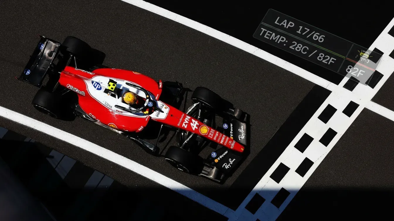 Niewiarygodny finisz na Silverstone. Hamilton uciszył następcę o tysięczne sekundy