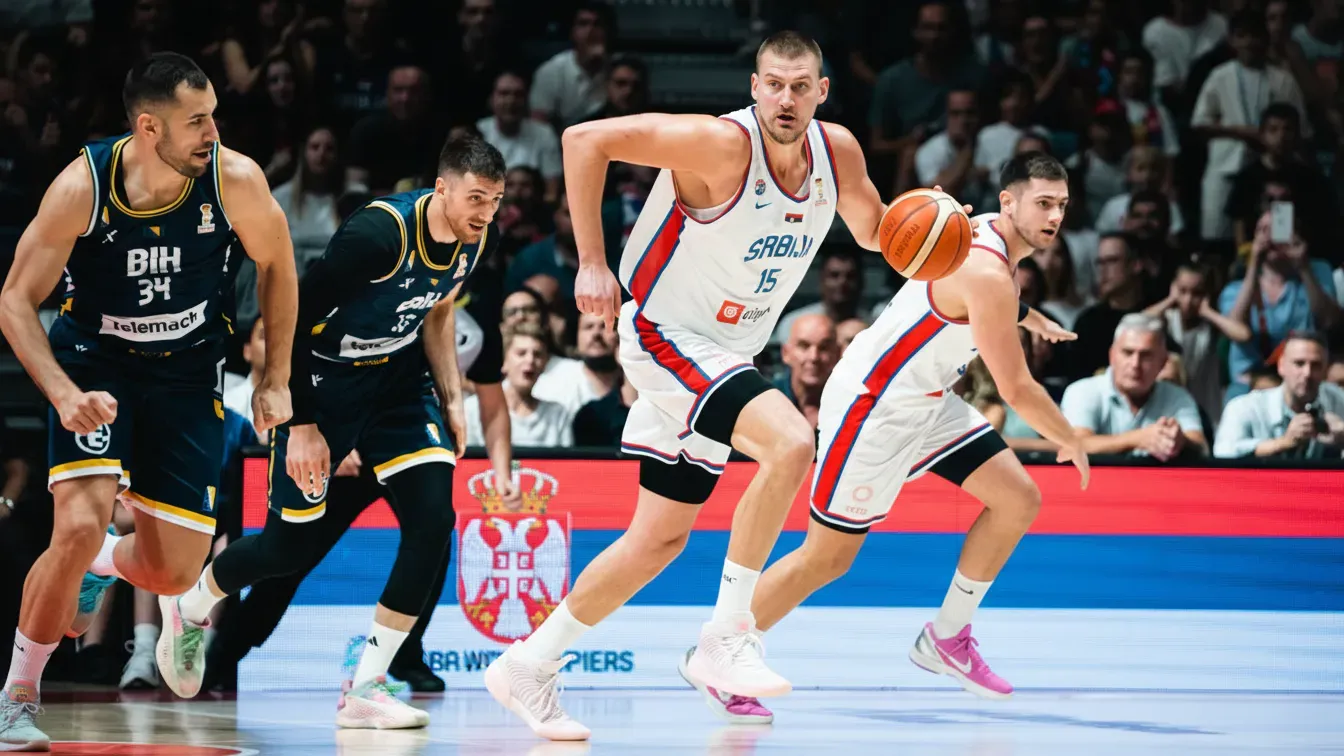 Nikola Jokić dokonał tego pierwszy raz w karierze. Wyjątkowe sceny w Belgradzie