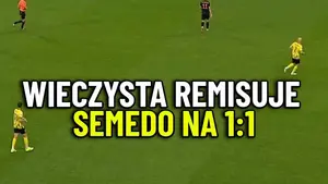 No i mamy remis po 45' minutach! 1 :1 oglądaj mecz