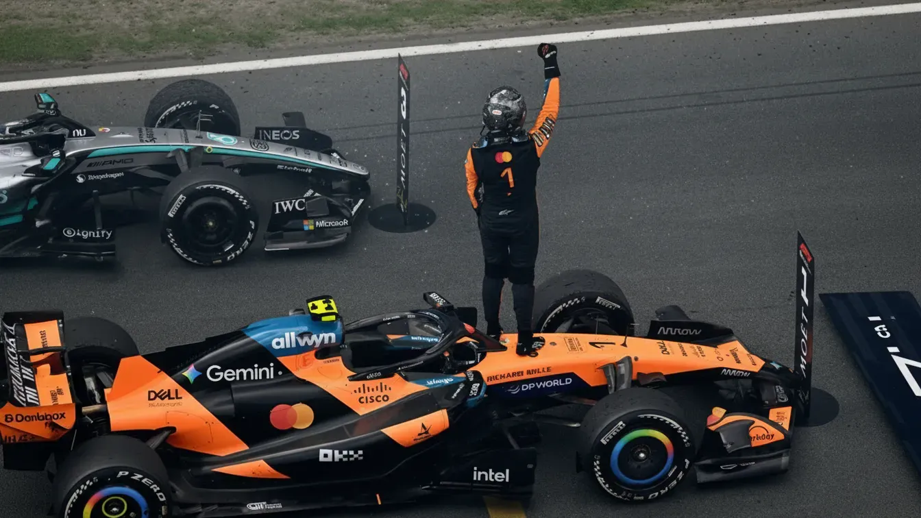Norris wygrywa, ale uderza w McLaren. „Nie mam bolidu na tytuł”
