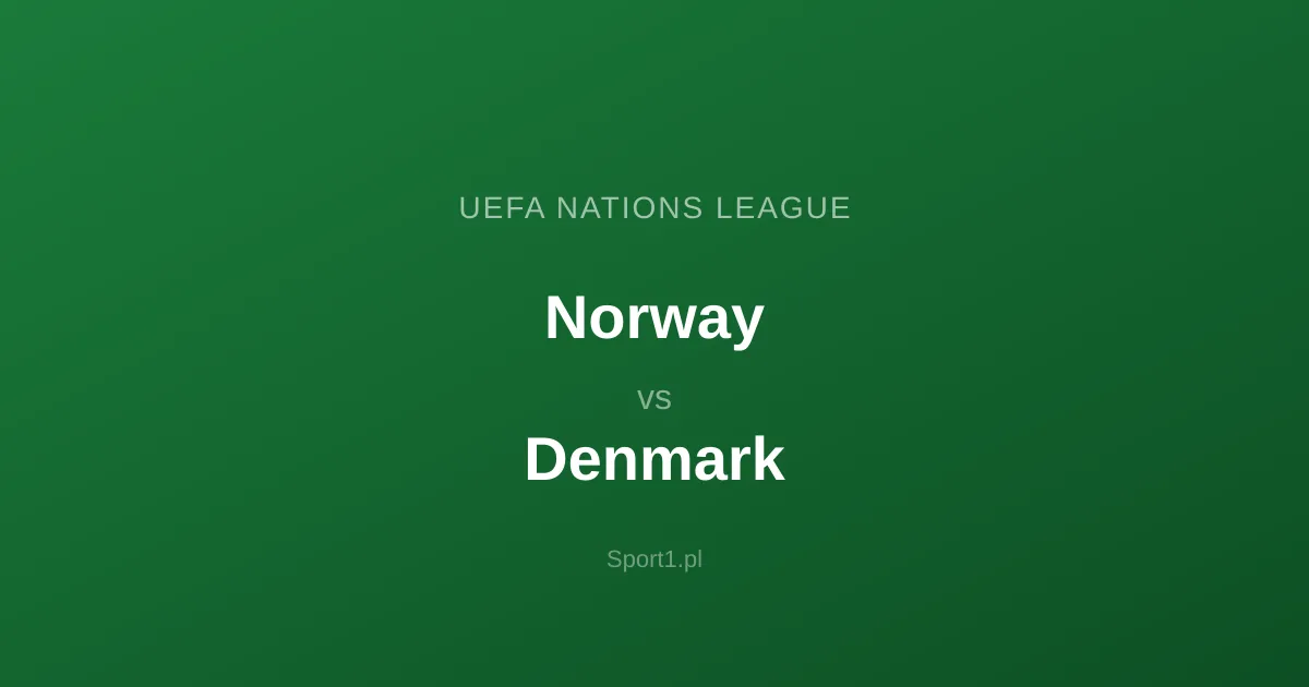Norway - Denmark: Typy bukmacherskie
