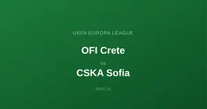 OFI Crete - CSKA Sofia: Typy bukmacherskie