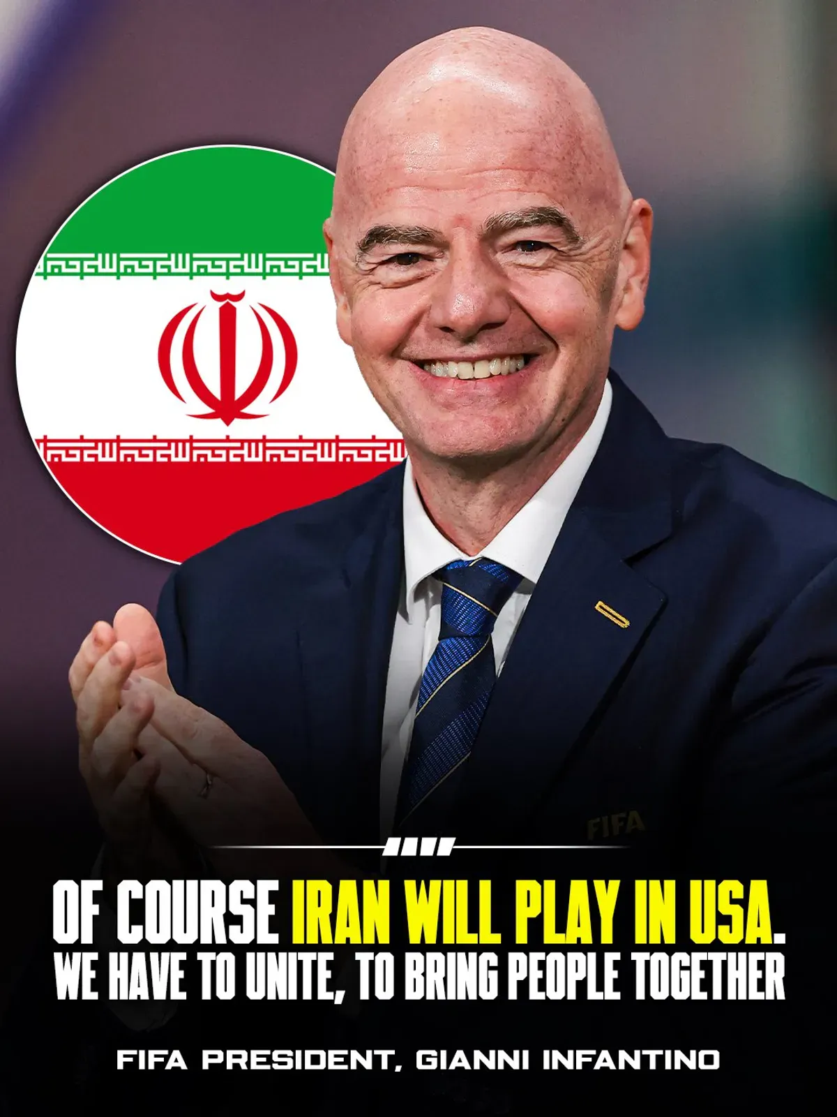 Oficjalna decyzja FIFA w sprawie Iranu. Gianni Infantino rozwiał wszelkie wątpliwości