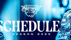 Oficjalny terminarz AFLE 2026 ujawniony: Panthers Wrocław zaczną od wyjazdu